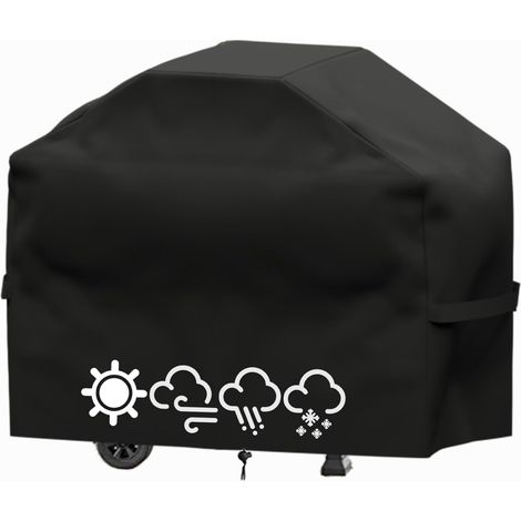 420d Grillabdeckung 145x61x117cm Für Weber Genesis Ii Series, Robust Und Wasserdicht, Abdeckung Aus Polyurethan (145 X 61 X 117 Cm)