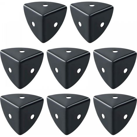 Schutz-ecken Für Tisch, 8 Stück, Möbelecken Aus Aluminium, Schwarz, Geeignet Zum Schutz Von Möbeln, Dekoration, Stoß- Und Bruchsicher