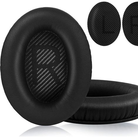 Ohrpolster-kissen Für Bose Quiet Comfort 35 (qc35) & 35 Ii (qc35 Ii) Kopfhörer, Mit Extra Weichem Lammleder, Schallisolierendem Schaumstoff Und Zusätzlicher Dicke