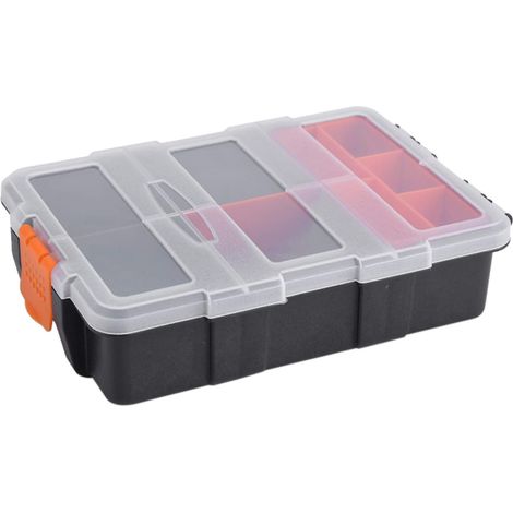 Werkzeugkasten, Komponentenkasten Aus Kunststoff, Kombinierte Kunststoffteile, Transparente Schraubbehälter, Aufbewahrungsbox