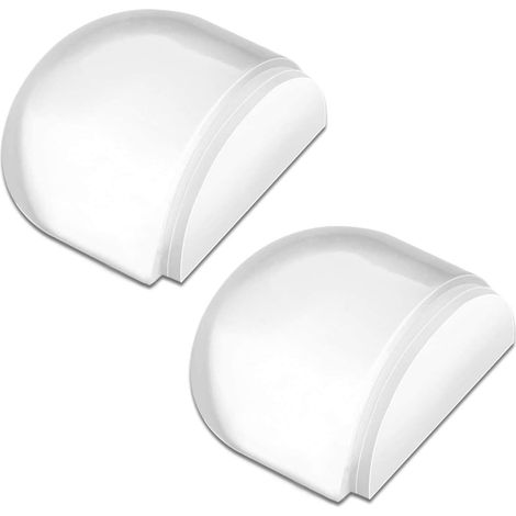 Bodentürstopper, 2 Selbstklebende Transparente Bodentürpuffer Zum Schutz Von Tür Und Wand Vor Beschädigungen, Transparent