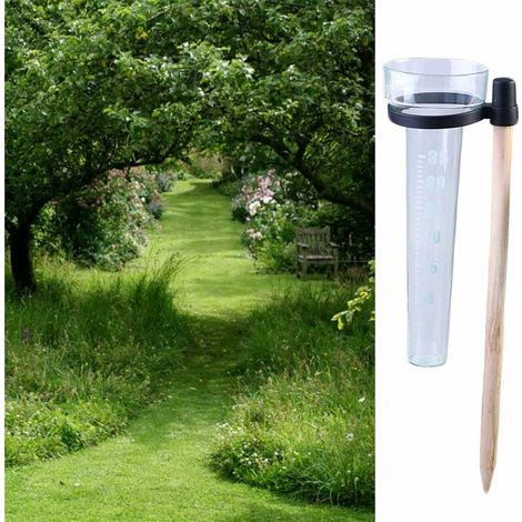 Praktische Regenmesser Aus Kunststoff, Hohe Qualität, Große Anzeige, Transparente Außen-regenmesser, Robuste Und Einfache Regenmessung Für Garten Und Außenbereich