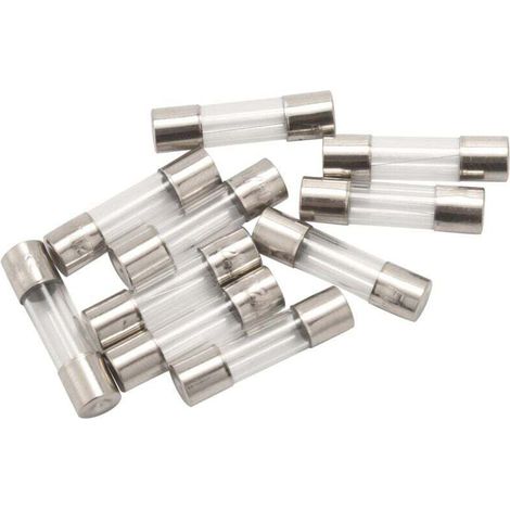 10 Stück Glasrohrsicherungen 5x20mm 250v 0,2a 200ma