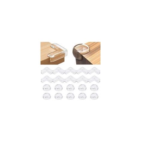 Tischkantenschutz Für Babys, 20 Stück Transparente Eckschoner Für Möbel Und Tische, Kantenschutz Für Baby-möbel