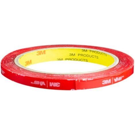 3m Vhb 4910 Doppelseitiges Transparentes Extra Starkes Klebeband, Wasserdicht Und Hochtemperaturbeständig Für Dekoration & Befestigung Von Autos Und Im Haus (5mm X 3 M)
