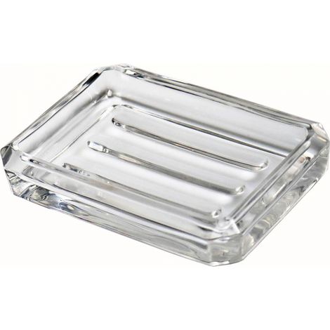 Transparente Glas-seifenschale, Schwere Seifenschale Für Badezimmer, Waschbecken Und Küche