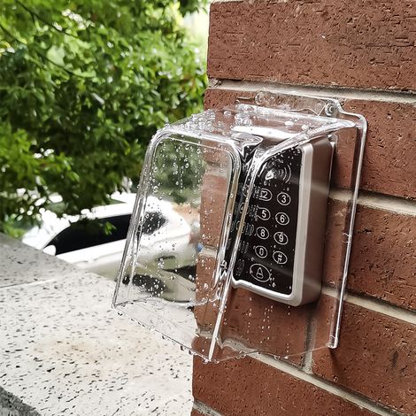 Transparenter Wasserdichter Deckel Für Türklingel, Zutrittskontrolle/wasserdichter Deckel Für Türklingel, Zubehör Für Die Zutrittskontrolle Der Türklingel