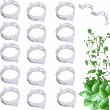 100 Stück Tomatenklammern, Gewächshausklammern, Veredelungs-wachstumsklammern, Pflanzenstützen Für Garten, Klammern Für Gemüse, Tomatenreben Und Stängel Für Gerades Und Gesünderes Wachstum, Wiederverw
