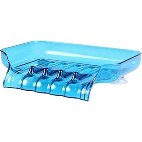 Aufbewahrungsbox Mit Saugnäpfen, Transparente Wandablage Für Das Badezimmer, Praktische Aufbewahrung Ohne Bohren, Design Für Schnelle Entwässerung