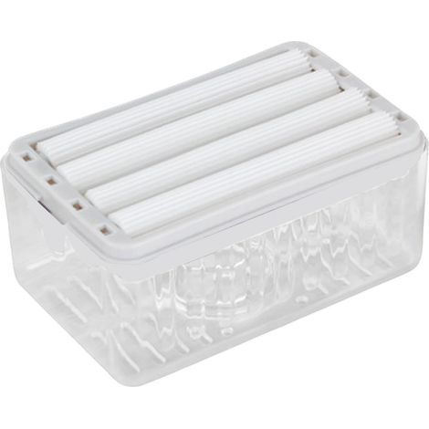 Geschirrständer, Abtropfgestell Für Reinigungsmittel, Schaumspender, Platzsparendes Design, Rollen Zum Händewaschen, (12 X 7,5 X 6,9 Cm), Ideal Für Die Nutzung In Wohnungen