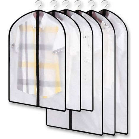 Weitere Aufbewahrungsmöglichkeiten, Transparente Mottensichere Kleidersäcke, Staubdichte Wasserdichte Kleidungsabdeckungen, Ideal Für Den Schrank Zum Schutz Von Kleidung Und Hemden