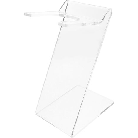 Acryl-haartrocknerhalter Für Den Schreibtisch, Stabiler Und Leichter Badezimmerhalter, Platzsparend Für Hotel, Apartment Und Studentenwohnheim