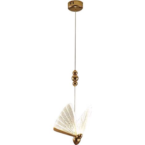 Moderne Hängeleuchte Mit Einer Lichtquelle, Dekorativer Schmetterlings-kronleuchter, Acryl-deckenleuchte Für Treppenhaus, Küche Oder Schlafzimmer, Transparente Led-schmetterlings-pendelleuchte