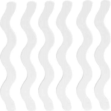 Lot De 24 Autocollants Antidérapants Pour Douche, Bandes Adhésives De Sécurité Avec Grattoir, Qualité Supérieure, Pour Escaliers De Douche (transparents)