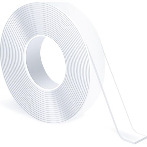 Doppelseitiges Nano-klebeband, 1 Mm Dick, 10 Mm Breit, 1 M Lang, 1 Stück Mit Transparentem Magischem Kleber Zum Befestigen Von Gegenständen