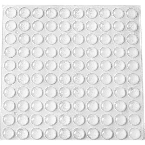 Gummi-schutzpuffer, 200 Stück Wandtürstopper, Türdämpfer, Neues Wiederverwendbares Material, Transparente Selbstklebende Stoßfeste Füße Zum Schutz Von Wänden Und Möbeln (10×3 Mm)