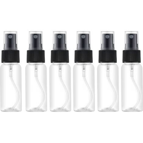 Transparente 30-ml-ambra-sprühflasche, Leer (12 Stück), Parfümzerstäuber, Nachfüllbare Reiseflasche, Zerstäuber Für Kosmetik