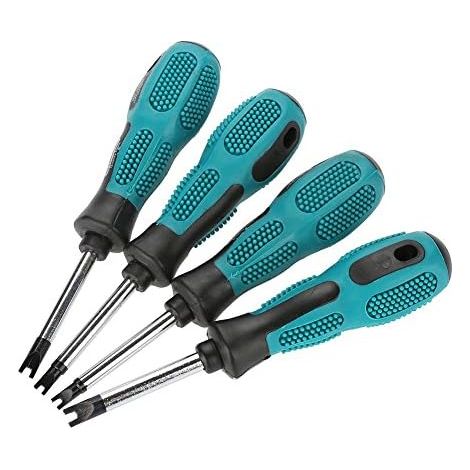 U-gabel-schraubendreher-set, U-förmiges Schraubendreher-set Aus Chrom-vanadium-stahl, Handschraubendreher M1.7/m2.0/m2.3/m2.6 X 50mm
