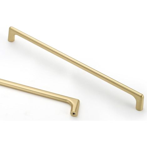 Set Aus 2 Gebürsteten Goldgriffen Für Schränke, Küchenschränke, Speisekammer-schubladen