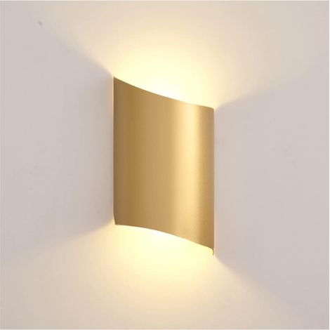 Moderne Und Kreative Led-wandleuchte, Goldfarben, Postmoderner Stil, Luxuriöse Beleuchtung Für Schlafzimmer, Esszimmer, Nachttisch Und Wohnzimmer, Warmes/kaltes Licht (gold, Warmlicht)