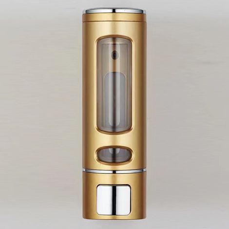 Wandseifenspender 400 Ml – Korrosionsbeständiges Abs – Abgabe Von 1 Ml Pro Druck – Installation Ohne Bohren