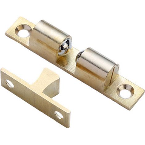 Messing Doppel-kugelriegel 40mm Rollenriegel Verschluss Für Schrank Möbel Tür Schrank Riegel Türschloss (10 Stück)