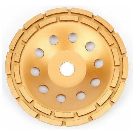 Diamant-schleiftopf 230 X 22,2 Mm - Turbo-diamant-schleiftopf Für Beton, Granit, Stein
