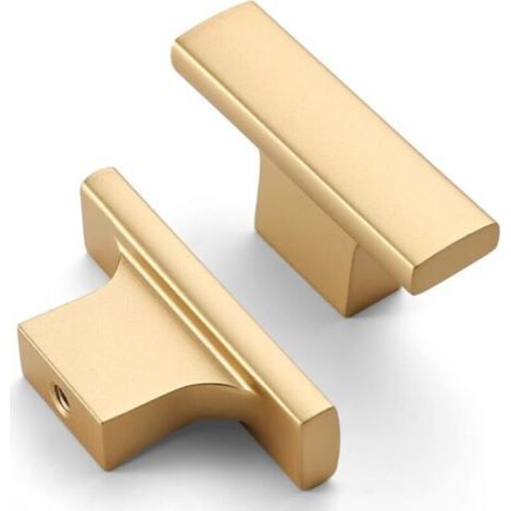 Goldene Möbelknöpfe - Geeignet Für Küchenschubladen, Kommoden Usw. - 10er Pack