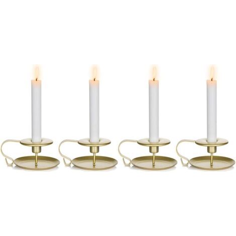 Weihnachtsdekoration Konische Kerzenhalter, Goldene Tischkerzenhalter Für Hochzeitszeremonie, Kerzenständer Für Halloween, Weihnachts-esszimmerdekoration, 4er-set Geschenk