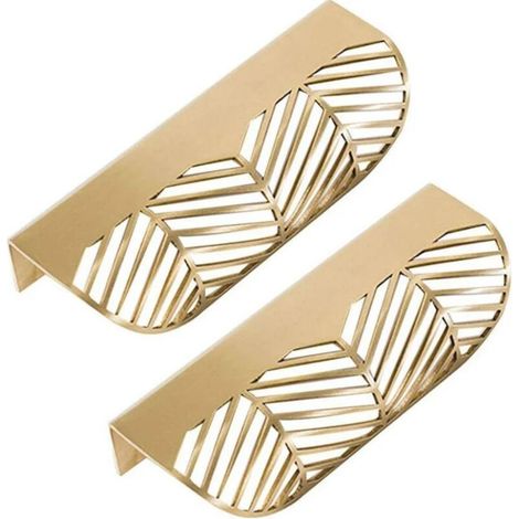 Promotion Schubladengriff Aus Messing, Möbel-türknopf, Schrank- Und Schrankschubladen-griff (2 Stück)
