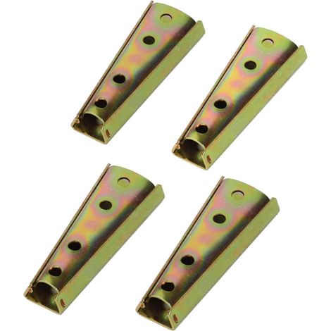 4 Paar Sofa-verriegelungen, Sofa-gleitschiene, Möbelverbinder, Steckbarer Sofa-verbinderhalter