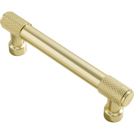 Dekorativer Schubladengriff, Schrankgriff, Kommodengriff, Schranktürgriff, Aus Aluminiumlegierung, Goldfarben