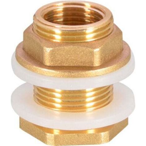 Adapter-kit Für Wasserbehälter-anschluss Aus Messing G1/2, Geeignet Für Wasserhähne, Regenwasserfässer Und Wassertanks.