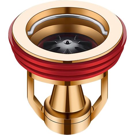 Geruchsblockierender Ablassstopfen - Ablassstopfen, Geruchshemmender Kupferfilter, Rückschlagklappe, Geruchsblockierendes Entwässerungssystem (gold)