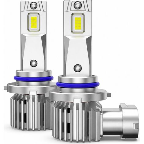 Led-scheinwerferlampe Hb4/9006, Direkte Installation, 8 Doppelseitige Leds, Silber