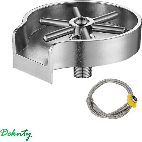 1/2 Punkt Glasreiniger Automatischer Presshahn Küchenspüle Gläserreiniger