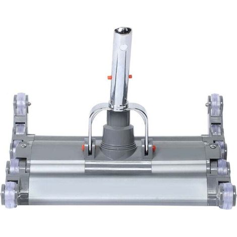 Tonysa Aluminium-poolstaubsauger 14", Schmutzabsaugkopf, Poolreinigungsgerät