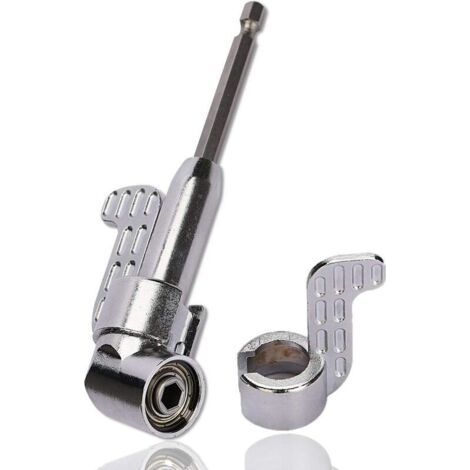Sun Flower Winkelvorsatz 1/4" 105° Sechskantschaft Schrauber (silber)