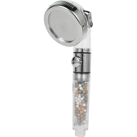 3-in-1 Duschsparduschkopf Mit Ionischem Filter Und Kalkschutzfilter