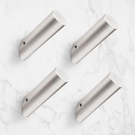 Handtuchhaken, Robuste Wandhaken Aus Edelstahl Sus 304 Für Badezimmer, Schlafzimmer, Flur, Wandmontage, 4er-set