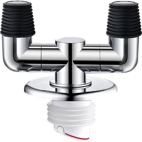 Abflussadapter Für Waschmaschine + Dichtungsbasis / Abfluss + Basis + Umgekehrtes Dreifach Gewinkeltes Anschlussstück Für Abflussschlauch