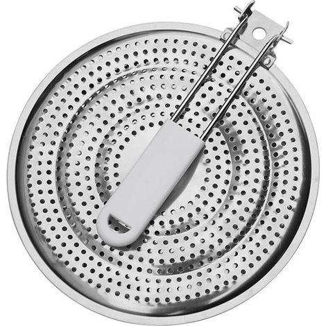 Lntyq Edelstahl-wärmeverteiler, 20,3 Cm, Nur Für Gaskochfelder
