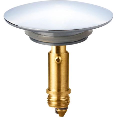 66 Mm Waschbeckenablauf Mit Click-clack-ventil, Aus Massivem Verchromtem Messing.