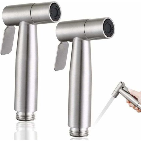 2-teiliger Bidet-sprühkopf, Wc-dusche, Bidet-sprühset Aus Edelstahl, Persönliche Hygienesprühgeräte Für Die Toilette