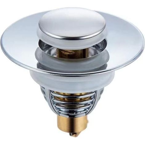 Universeller Waschbeckenablauf, Verbesserter Ablaufstopfen, Zug-ablauf Für Spüle, Für Badewanne, Küche, Waschbecken (ablauf 32-42mm)