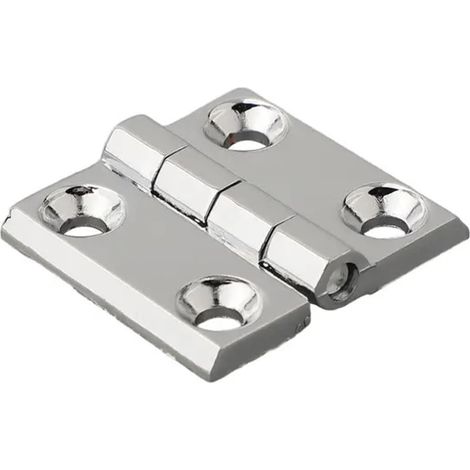 Abnehmbares Scharnier Mit Versenktem Loch Aus Edelstahl Für Schrank Und Tür (silber 60 X 60 Mm)