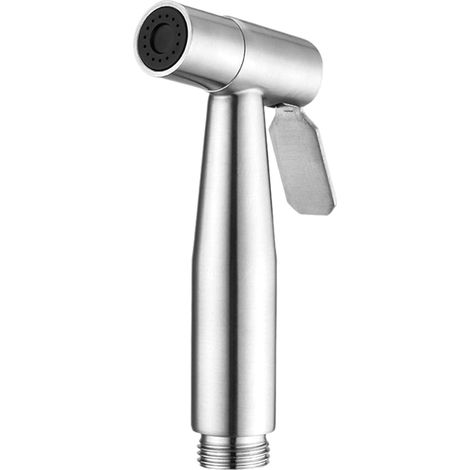 1 Handduschkopf Aus Edelstahl Für Bidet, Handbrause Für Toilette, Silber