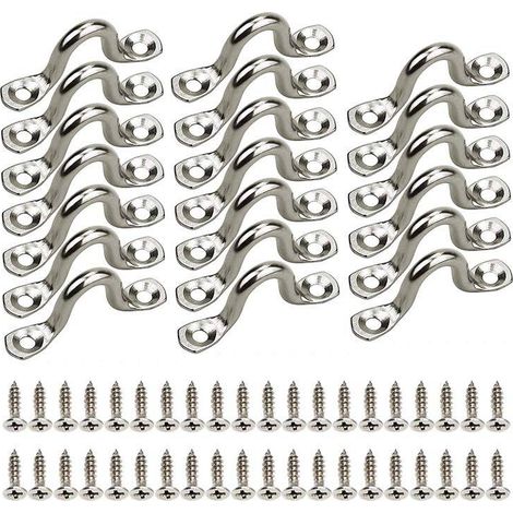 Bootsgriff, 20 Stück 56 Mm Edelstahl 316 Haltestange Für Yacht- Und Wohnmobile