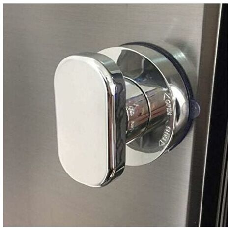 Kraftvoller Saugnapf-spiegel, Türgriff Aus Glas, Kühlschrank, Schublade, Badezimmer-saugnapf-handlauf, Wandmontage, Badewanne, Dusche, Küchen-schubladengriff, Möbelknopf Mit Saugnapf