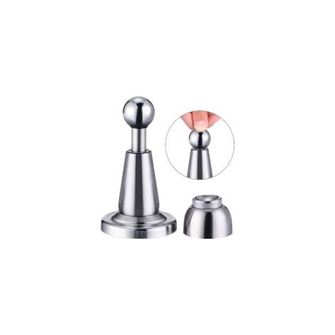 1 Satz Magnetischer Türstopper Aus Edelstahl Zur Wandmontage
